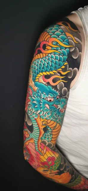 Tatovering af Enzo
