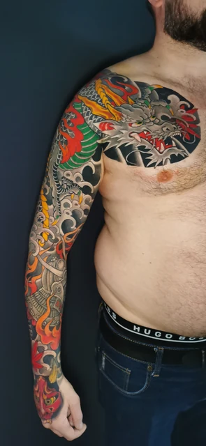 Tatovering af Enzo