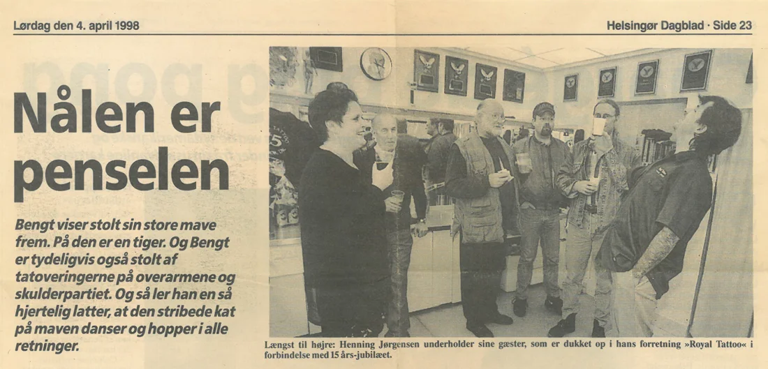 Clipping from Helsingør Dagblad